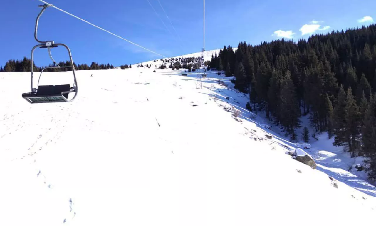 
            Une station de ski nouvellement construite
      