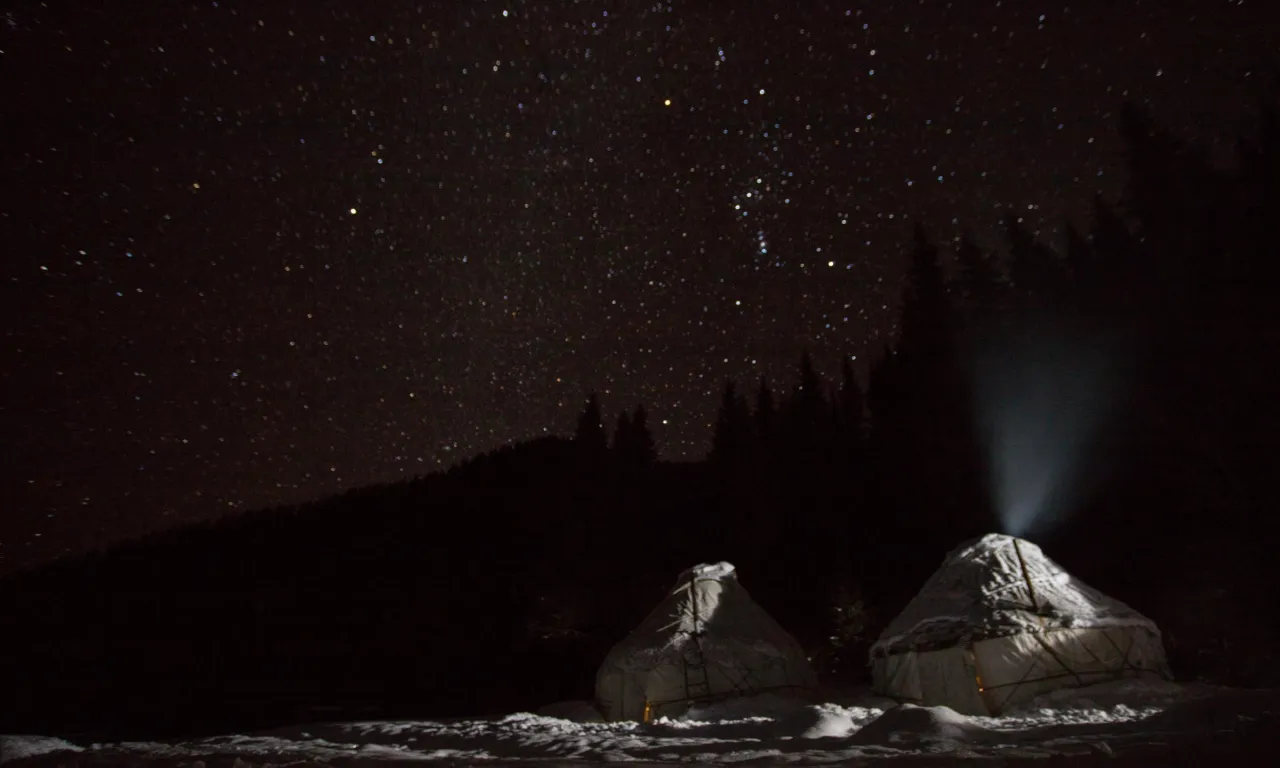 
            Overnight in yurt or in front of red rocks
      