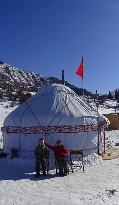 Ak-Tash Winter Yurt Camp